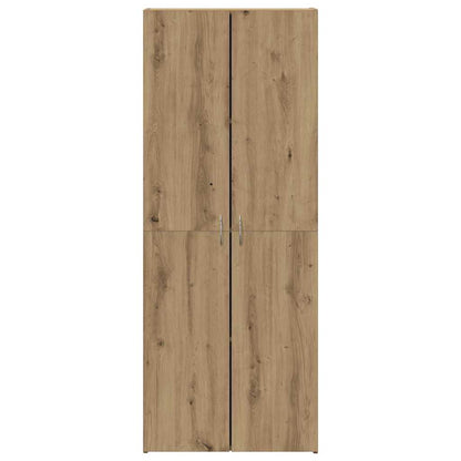 Kontorskab Med Hylde Artisan Eg 60 X 32 X 153 Konstrueret Træ - Billede 6