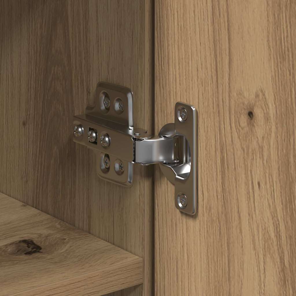 Højskab Artisan Eg 80 X 35 X 180 Cm Konstrueret Træ - Billede 8