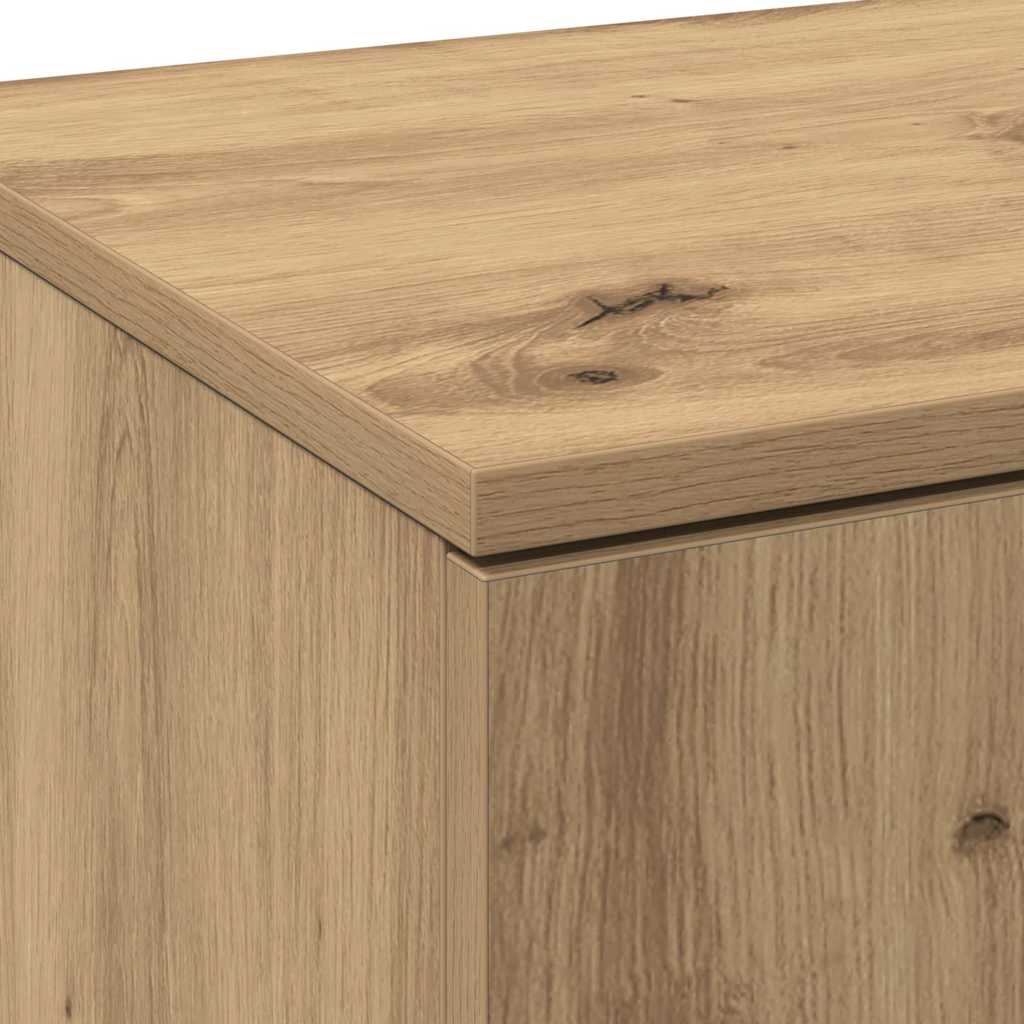 Højskab Artisan Eg 80 X 35 X 180 Cm Konstrueret Træ - Billede 9