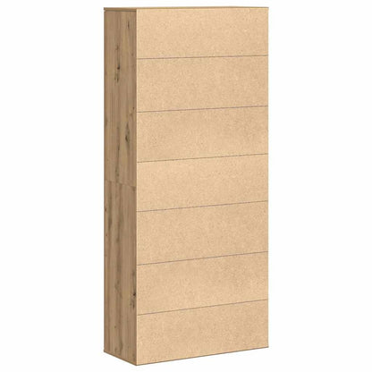 Højskab Artisan Eg 80 X 35 X 180 Cm Konstrueret Træ - Billede 7