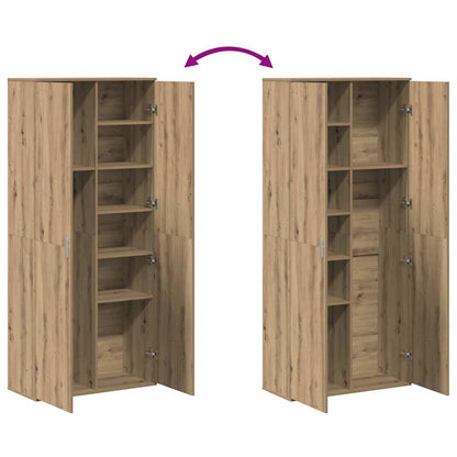 Højskab Artisan Eg 80 X 35 X 180 Cm Konstrueret Træ - Billede 11