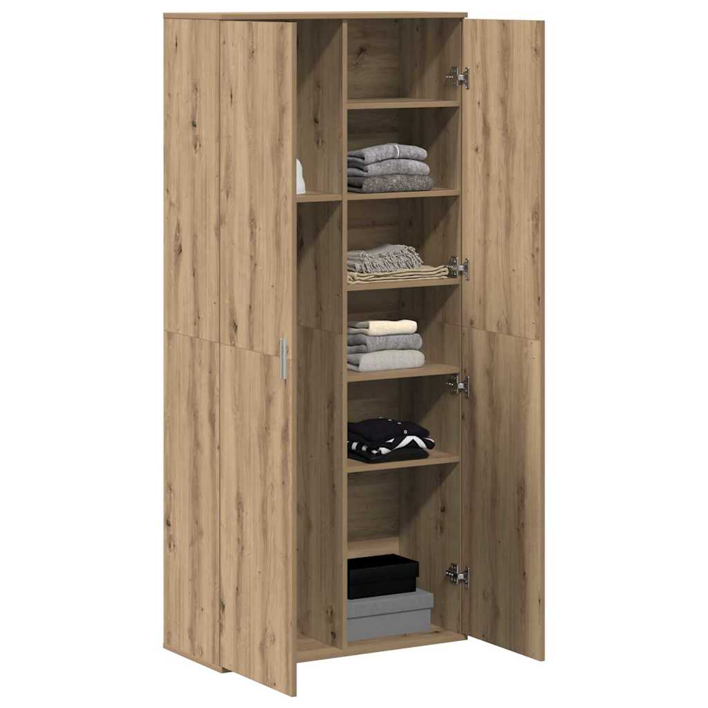 Højskab Artisan Eg 80 X 35 X 180 Cm Konstrueret Træ - Billede 3