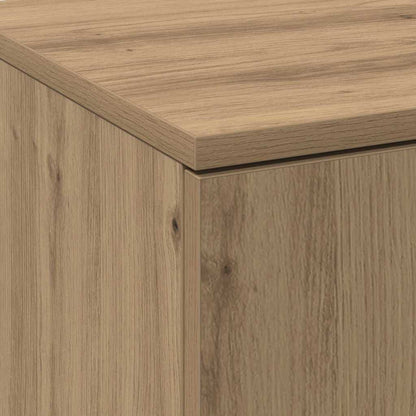 Highboard Artisan Eg 70 X 35 X 180 Cm Konstrueret Træ - Billede 9