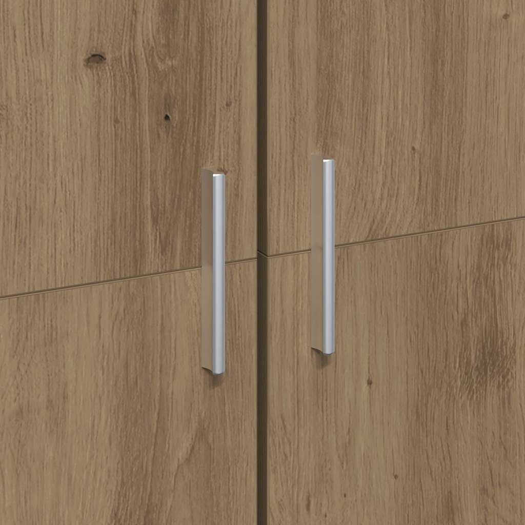 Highboard Artisan Eg 70 X 35 X 180 Cm Konstrueret Træ - Billede 10