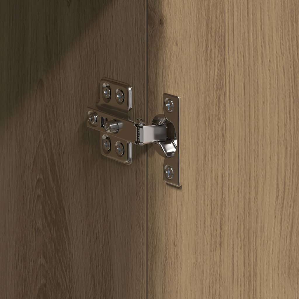 Highboard Artisan Eg 70 X 35 X 180 Cm Konstrueret Træ - Billede 11