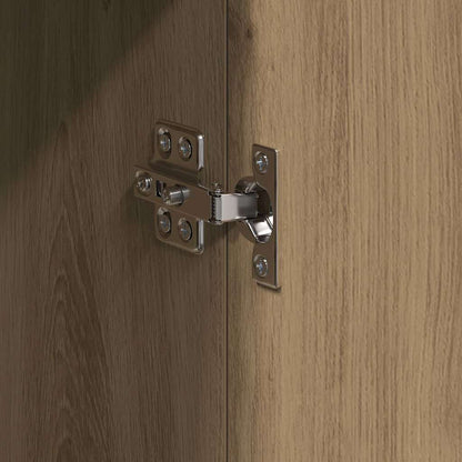 Highboard Artisan Eg 70 X 35 X 180 Cm Konstrueret Træ - Billede 11