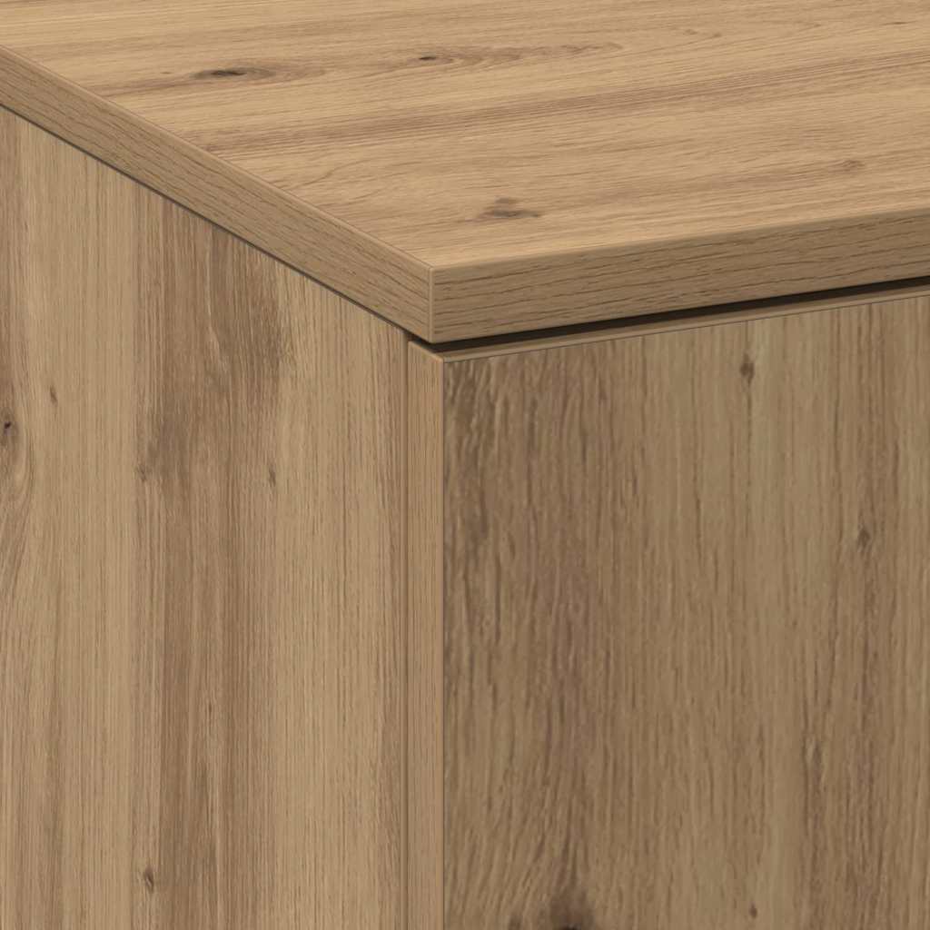 Highboard Artisan Eg 60 X 35 X 180 Cm Konstrueret Træ - Billede 9