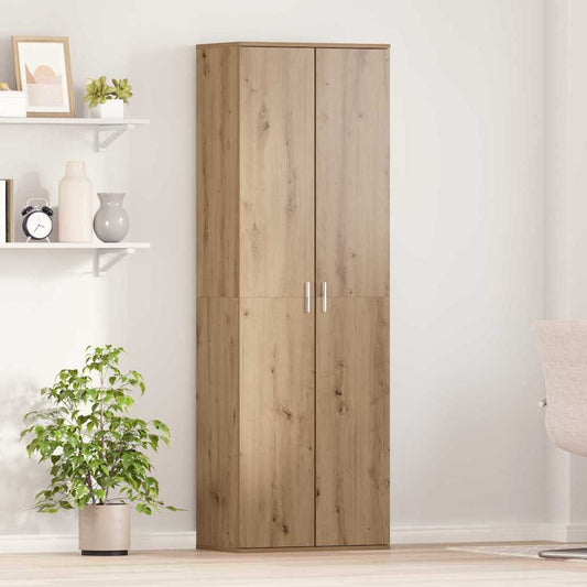 Highboard 60 X 35 X 180 Cm Konstrueret Træ - Hovedbillede