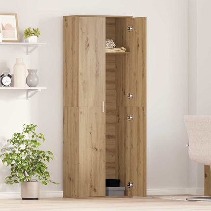 Highboard 60 X 35 X 180 Cm Konstrueret Træ - Billede 4