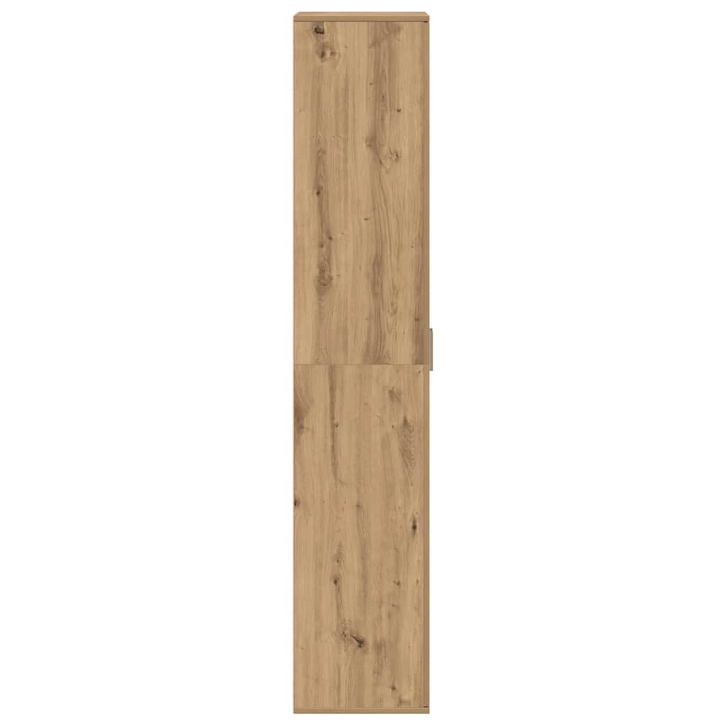 Highboard 60 X 35 X 180 Cm Konstrueret Træ - Billede 7