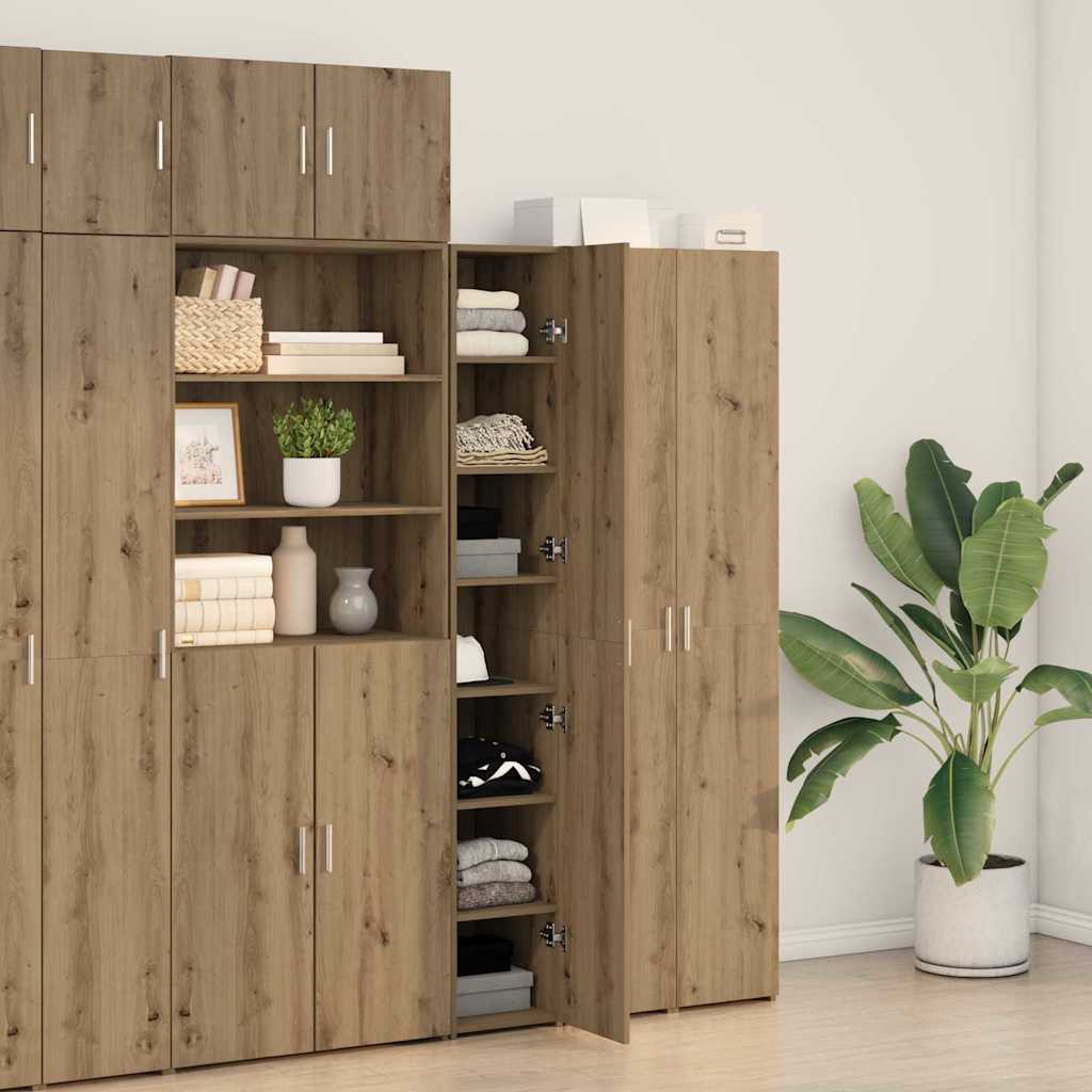 Highboard Artisan Eg 30 X 42.5 X 185 Cm Konstrueret Træ - Billede 4