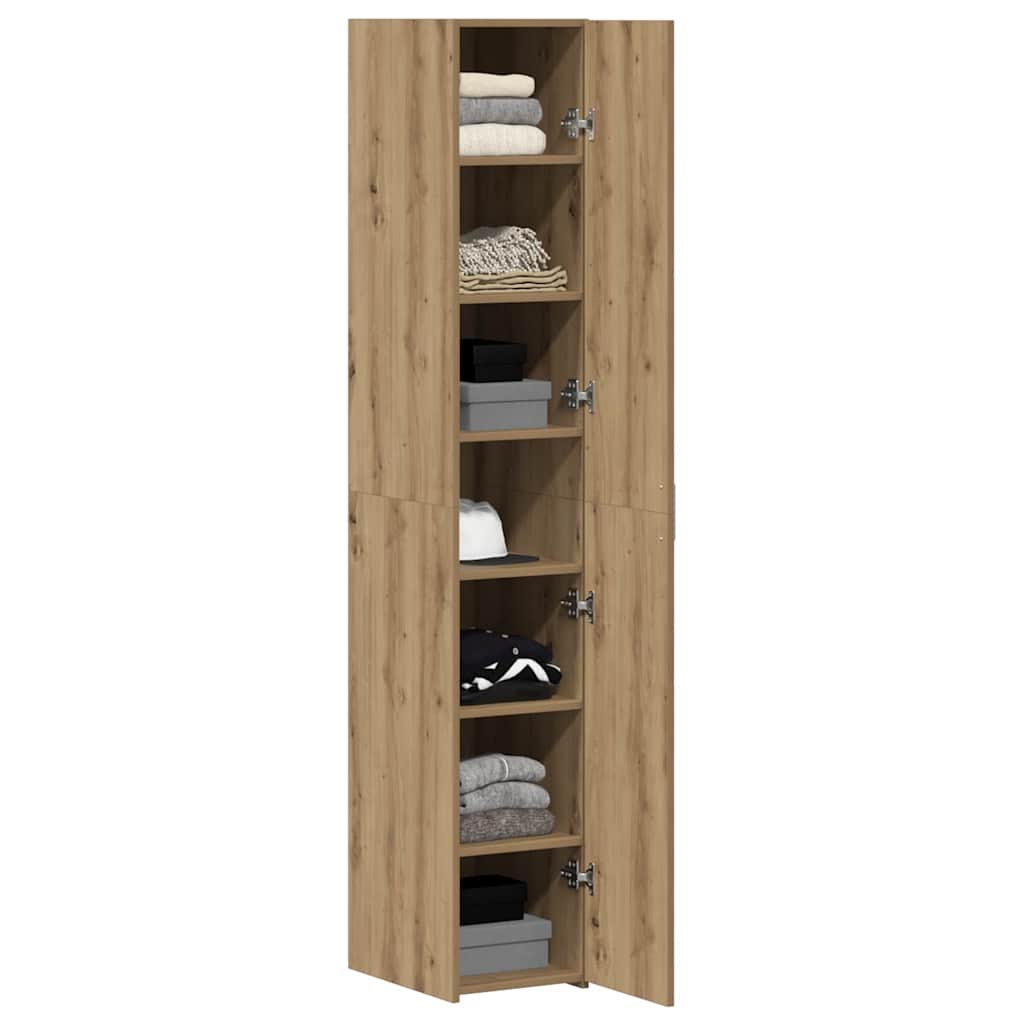 Highboard Artisan Eg 30 X 42.5 X 185 Cm Konstrueret Træ - Billede 3