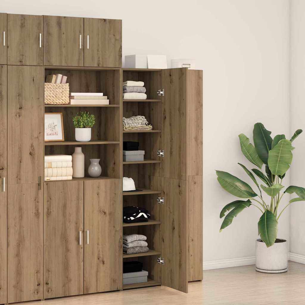 Highboard Artisan Eg 40 X 42,5 X 185 Cm Konstrueret Træ - Billede 4