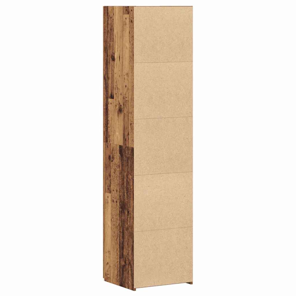 Highboard Gammelt Træ 45 X 42.5 X 185 Cm Konstrueret Træ - Billede 11