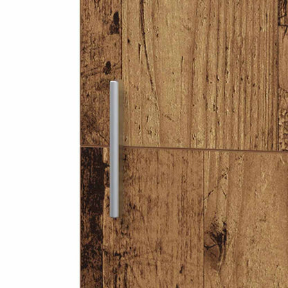 Highboard Gammelt Træ 50 X 42,5 X 185 Cm Konstrueret Træ - Billede 10