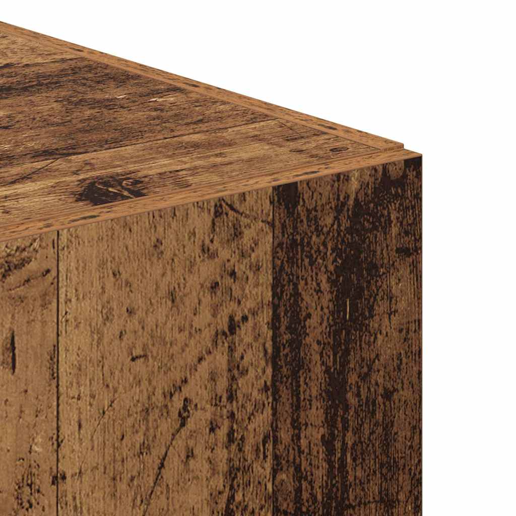 Highboard Gammelt Træ 50 X 42,5 X 185 Cm Konstrueret Træ - Billede 11