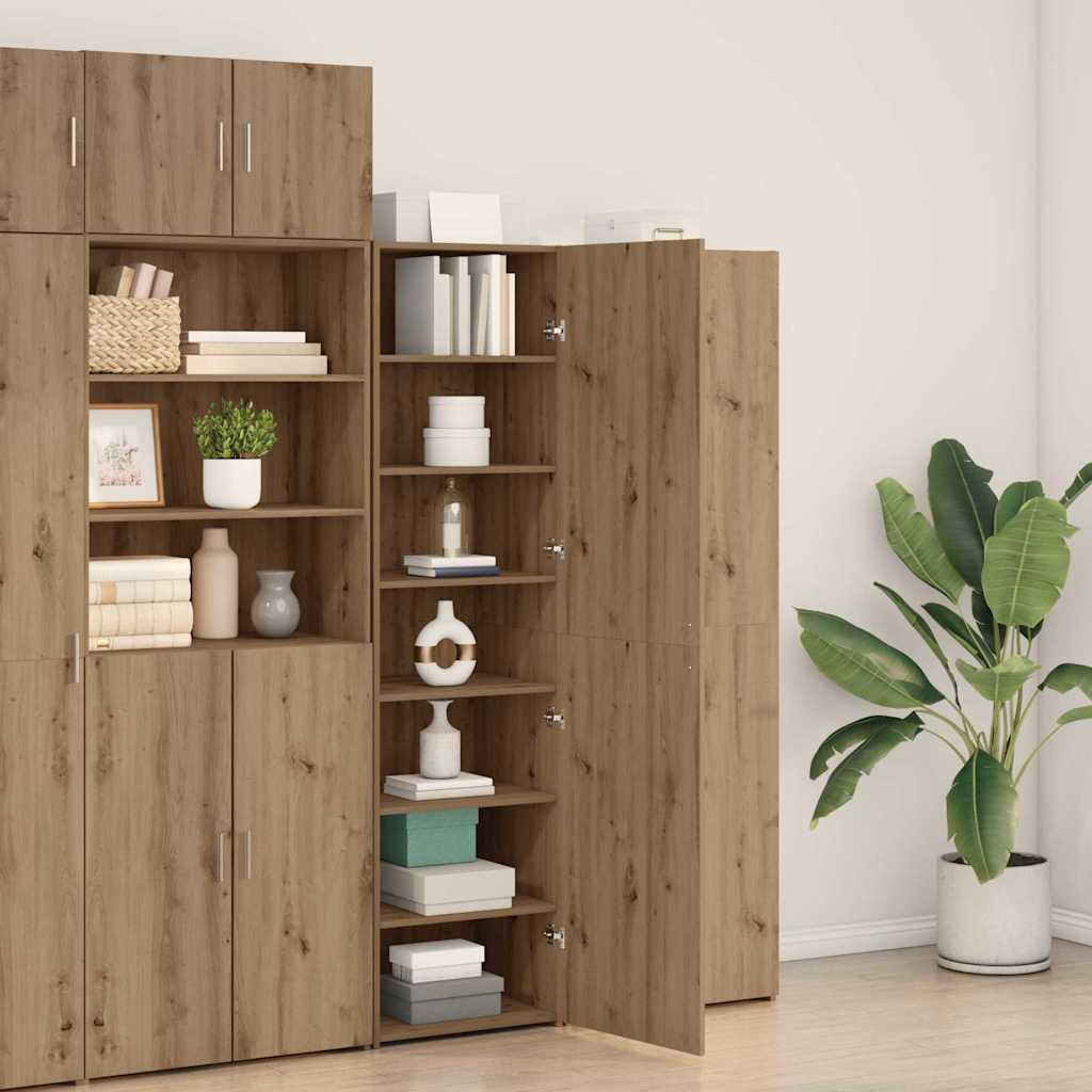 Highboard Artisan Eg 50 X 42,5 X 185 Cm Konstrueret Træ - Billede 4