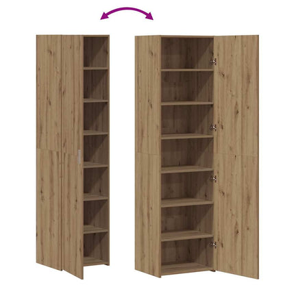 Highboard Artisan Eg 50 X 42,5 X 185 Cm Konstrueret Træ - Billede 12