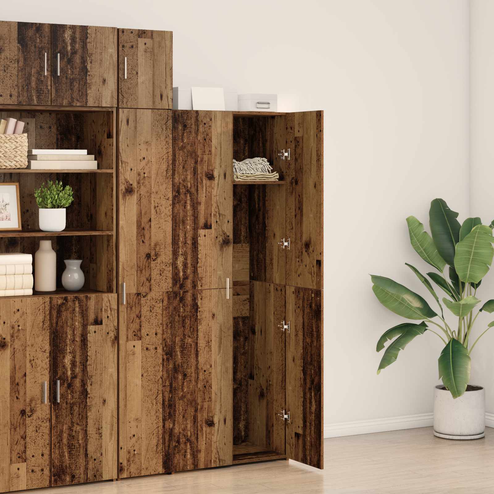 Highboard 70 X 42,5 X 185 Cm - Billede 4