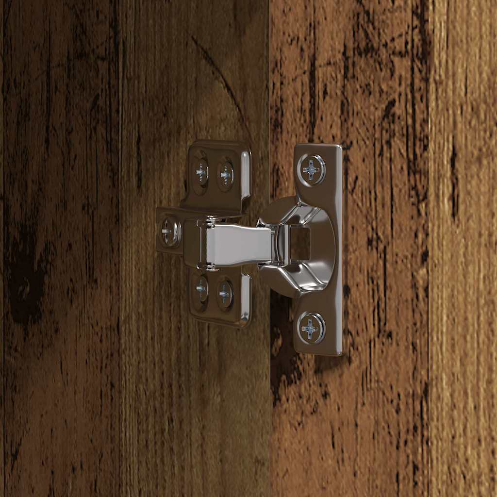 Highboard Gammelt Træ 40 X 42,5 X 185 Cm Konstrueret Træ - Billede 11