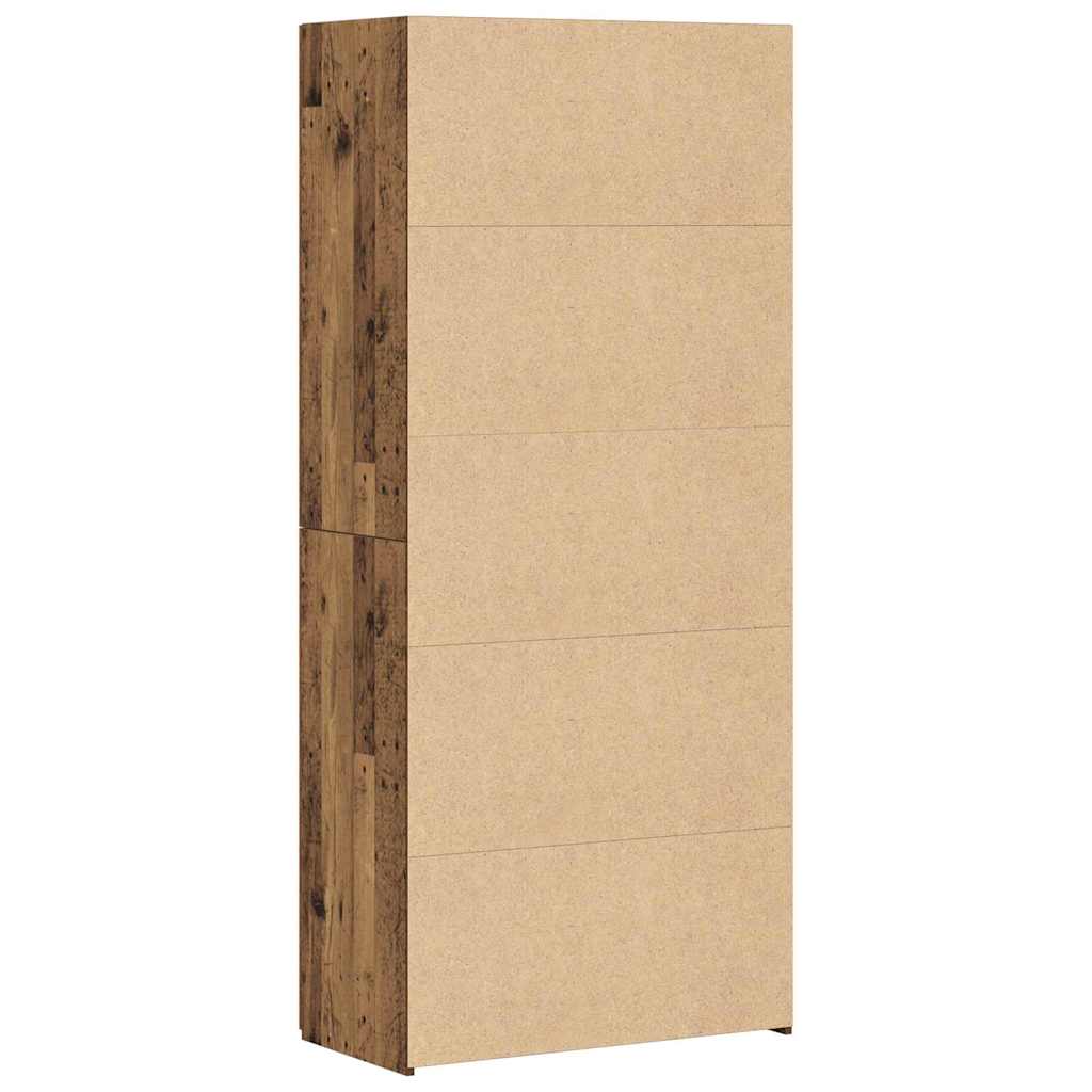 Highboard Gammelt Træ 40 X 42,5 X 185 Cm Konstrueret Træ - Billede 8