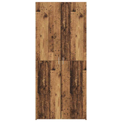 Highboard Gammelt Træ 40 X 42,5 X 185 Cm Konstrueret Træ - Billede 6