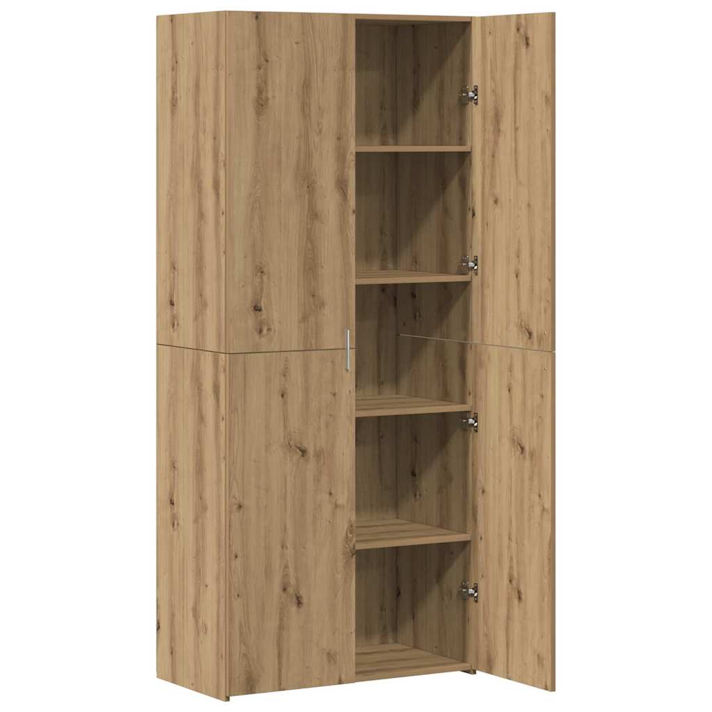 Highboard Artisan Eg 40 X 42,5 X 185 Cm Konstrueret Træ - Billede 6