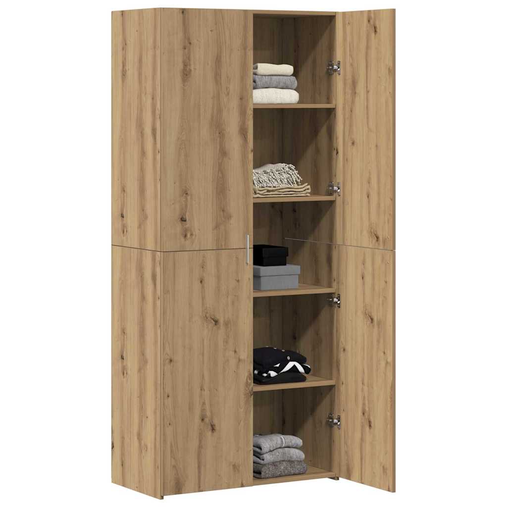 Highboard Artisan Eg 40 X 42,5 X 185 Cm Konstrueret Træ - Billede 3