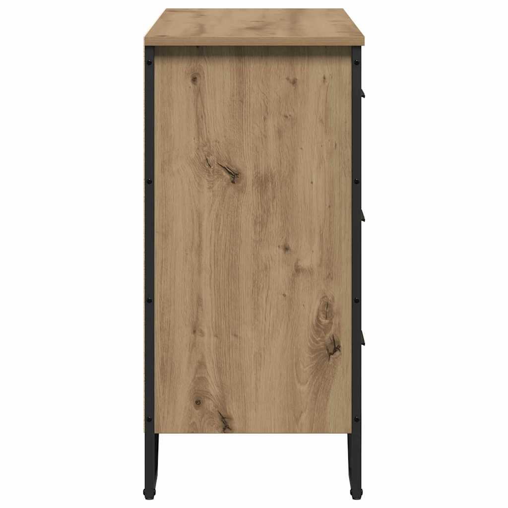 Skuffeskab Andet Artisan Eg 91 X 35,5 X 74,5 Cm Konstrueret Træ - Billede 7