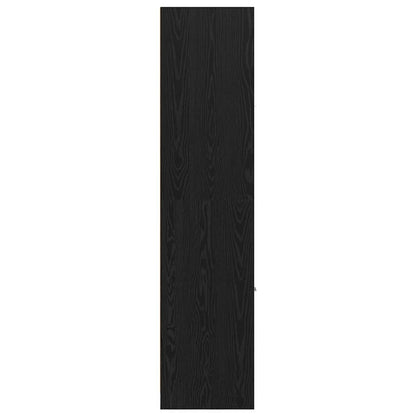 Apoteker Kabinet Sort Eg 30 X 41 X 174.5 Cm Konstrueret Træ - Billede 7