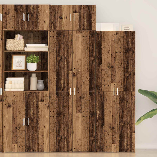 Opbevaringsskab 2 Dele 70 X 42,5 X 185 Cm - Hovedbillede