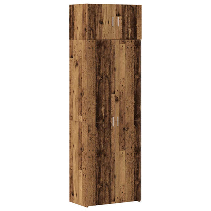 Opbevaringsskab 2 Dele 70 X 42,5 X 185 Cm - Billede 2