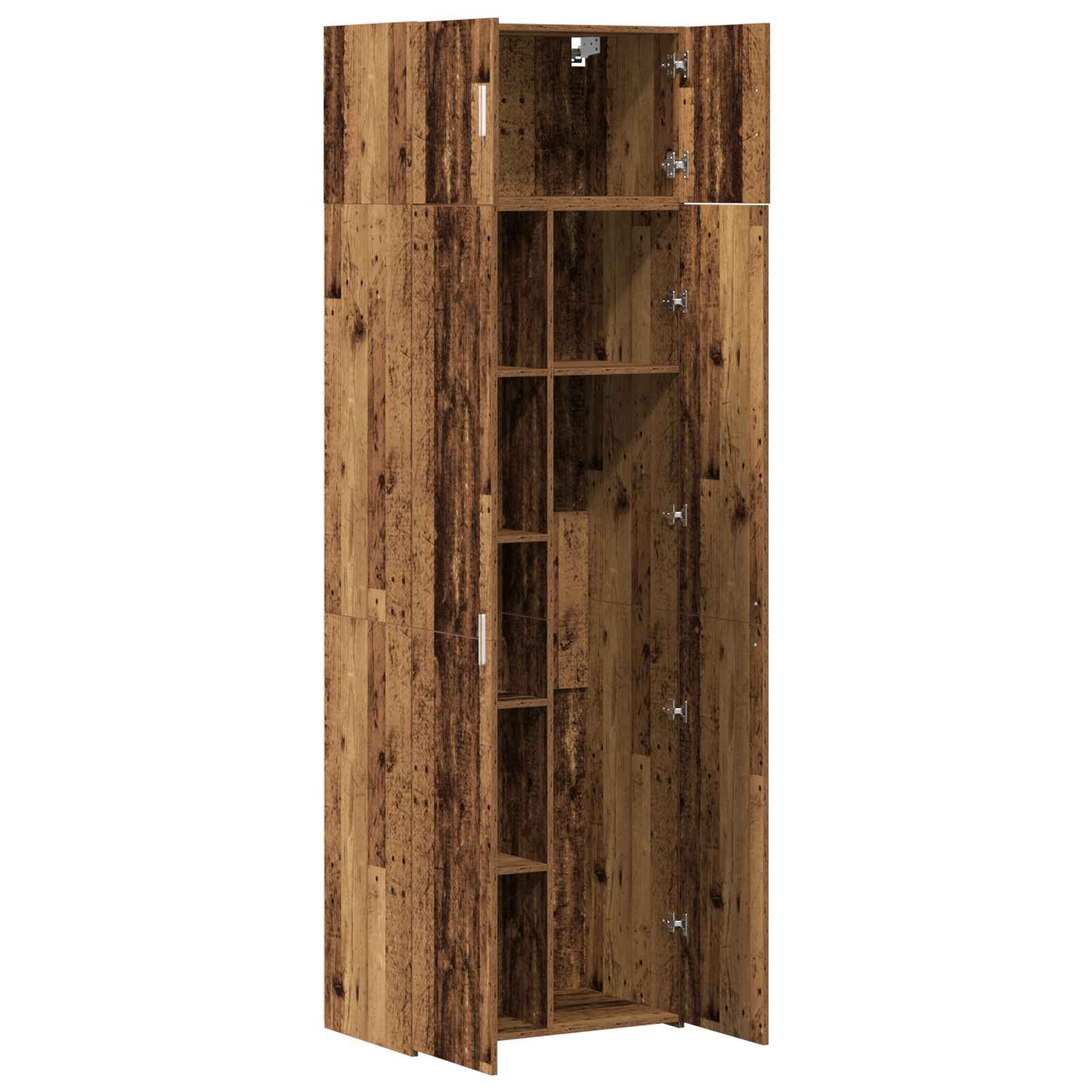 Opbevaringsskab 2 Dele 70 X 42,5 X 185 Cm - Billede 5