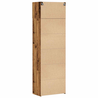 Opbevaringsskab 2 Dele 70 X 42,5 X 185 Cm - Billede 10