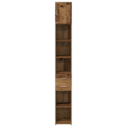 Opbevaringsskab Med Skuffe 2 Dele 30 X 42,5 X 225 Cm - Billede 7