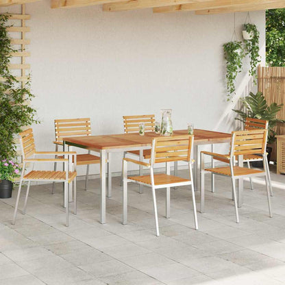 Have Stol Olie Naturlig 56 X 54,5 X 87 Cm Massiv - Billede 3