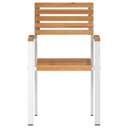 Have Stol Olie Naturlig 56 X 54,5 X 87 Cm Massiv - Billede 5