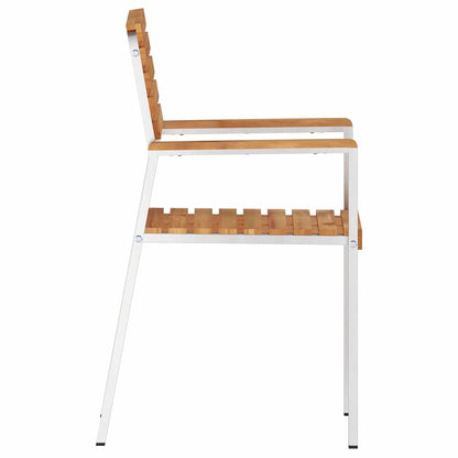 Have Stol Olie Naturlig 56 X 54,5 X 87 Cm Massiv - Billede 6