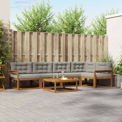 Udendørs Sofagruppe Med Pude 6 Dele - Variant 3367604