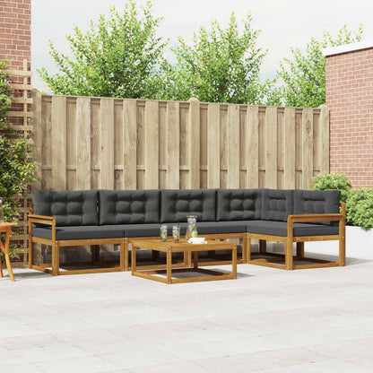 Udendørs Sofagruppe Med Pude 6 Dele - Variant 3367605