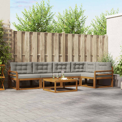 Udendørs Sofagruppe Med Pude 6 Dele - Variant 3367614