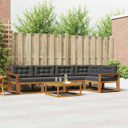 Udendørs Sofagruppe Med Pude 6 Dele - Variant 3367620