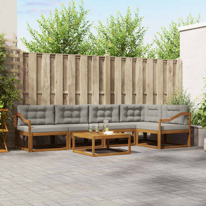 Udendørs Sofagruppe Med Pude 6 Dele - Variant 3367629