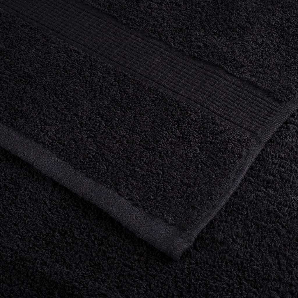 Gæstehåndklæde Solund Sort 550 Gsm - Billede 5