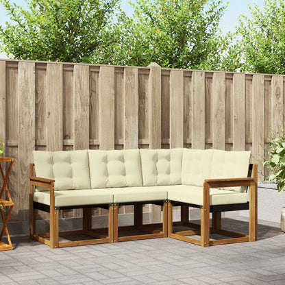 Udendørs Sofagruppe Med Pude 4 Dele - Variant 3368609