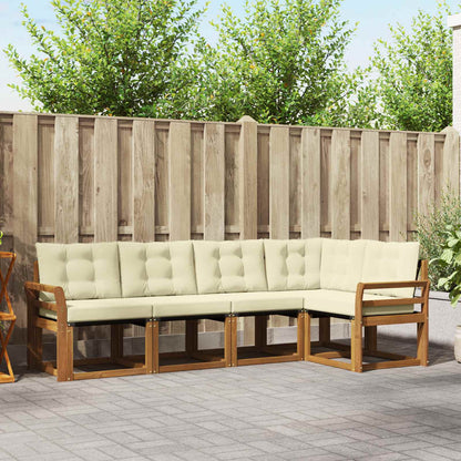 Udendørs Sofagruppe Med Pude 5 Dele - Variant 3368665