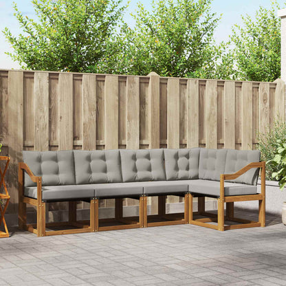 Udendørs Sofagruppe Med Pude 5 Dele - Variant 3368674
