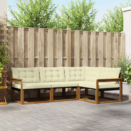 Udendørs Sofagruppe Med Pude 4 Dele - Variant 3369401
