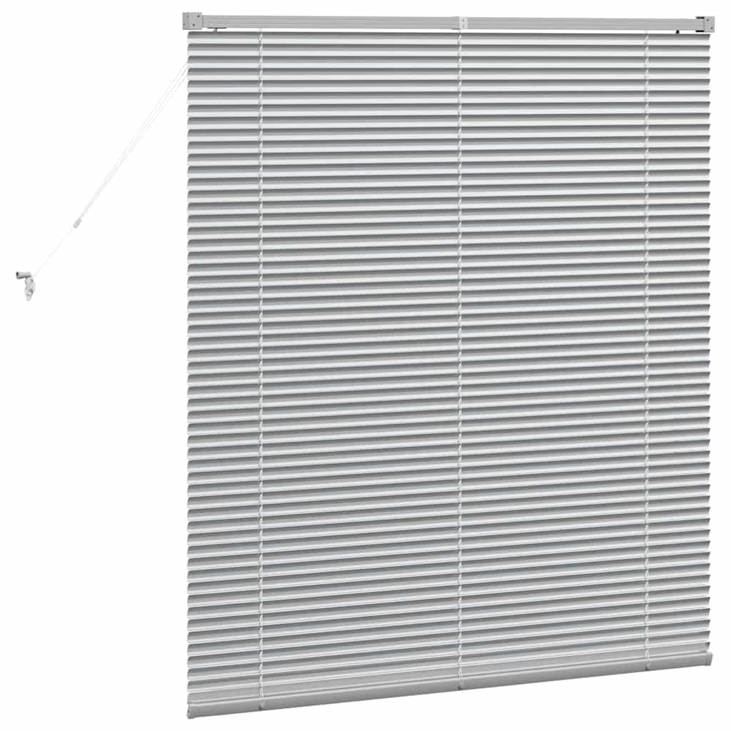 Persienner 130 X 110 Cm Aluminium - Billede 7