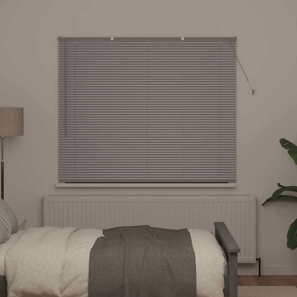 Persienner 130 X 160 Cm Aluminium - Billede 3